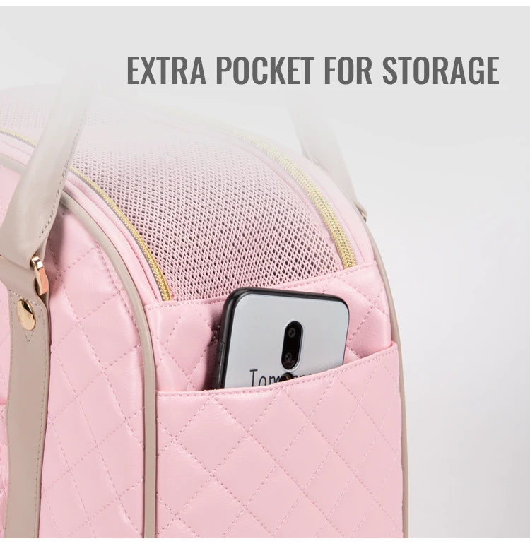 Aura  Fashion Pet Carrier Handbag Out of Portable Bag Space Cabin Hug Cat Dog Artifacts Out Bag Backpack Pet Box Cage TLX6971