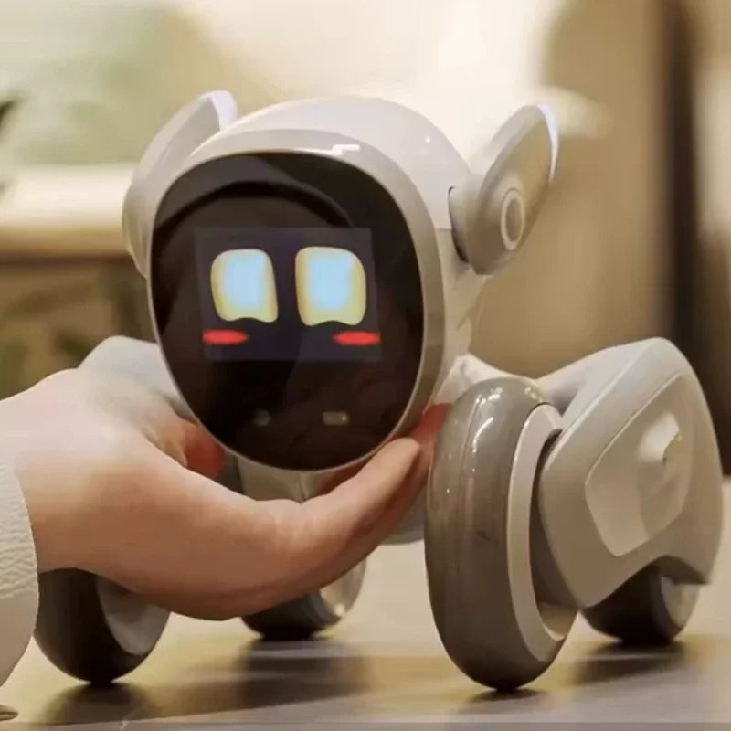 Aura Smart Pet Robot | AI Interactive,Gesture Control,Voice Commands,Home Monitoring,Multilingual Support,Children's Companion