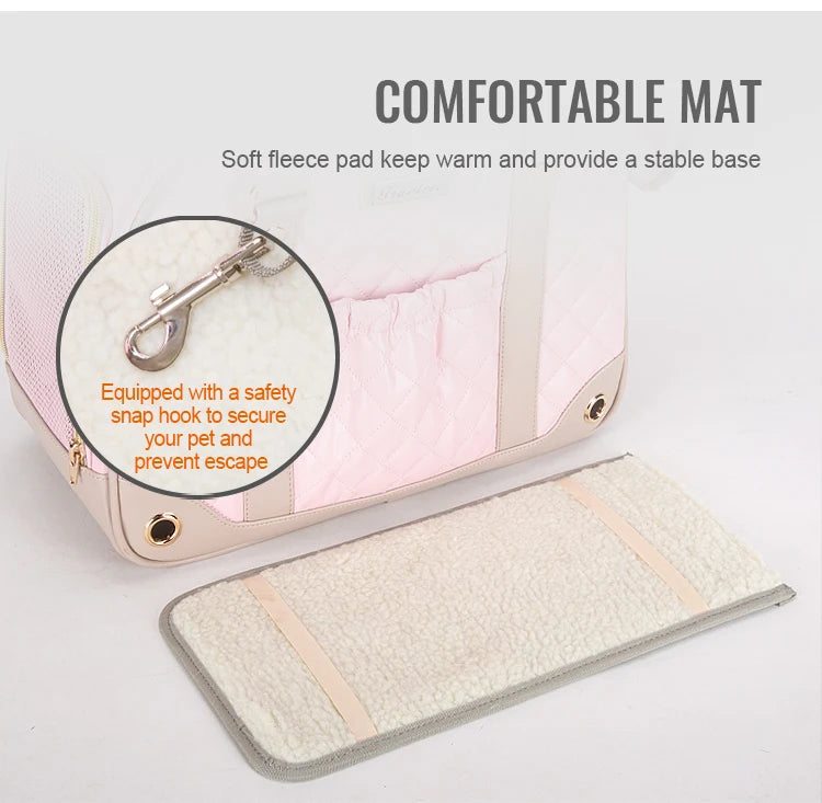 Aura  Fashion Pet Carrier Handbag Out of Portable Bag Space Cabin Hug Cat Dog Artifacts Out Bag Backpack Pet Box Cage TLX6971