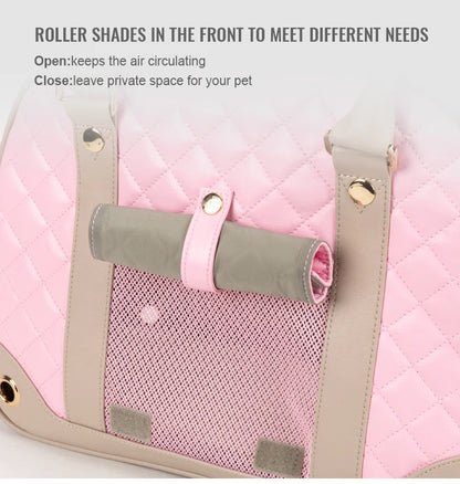 Aura  Fashion Pet Carrier Handbag Out of Portable Bag Space Cabin Hug Cat Dog Artifacts Out Bag Backpack Pet Box Cage TLX6971