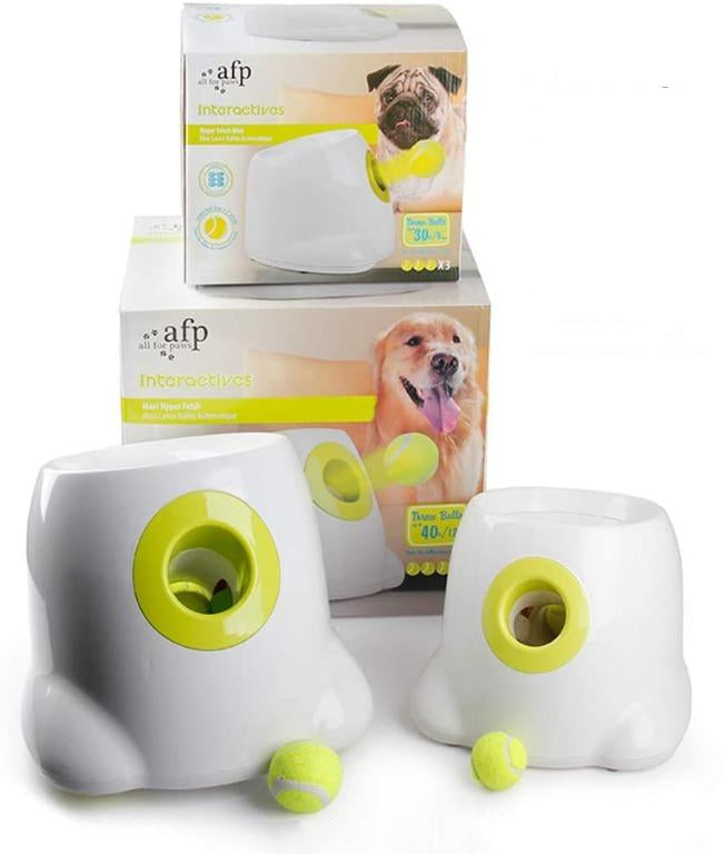 Aura Smart Automatic Ball Launcher - Interactive Fetch Machine for Dogs