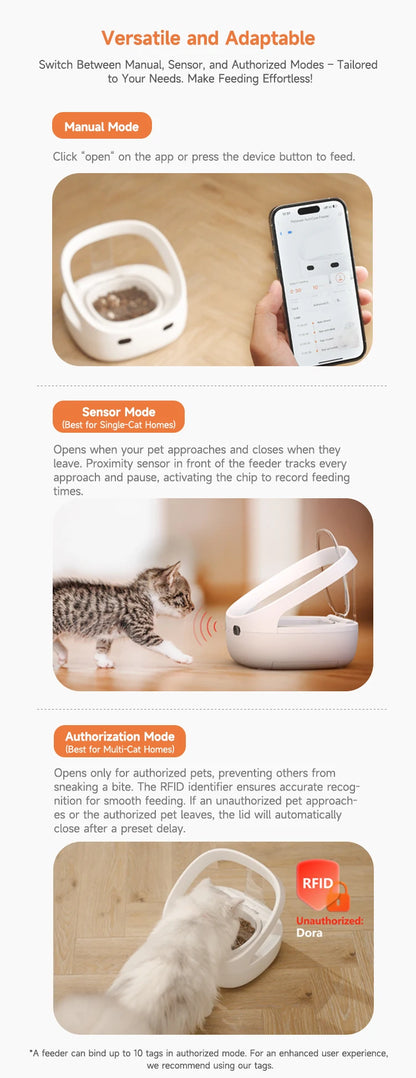 Multi Pet Smart Feeder App