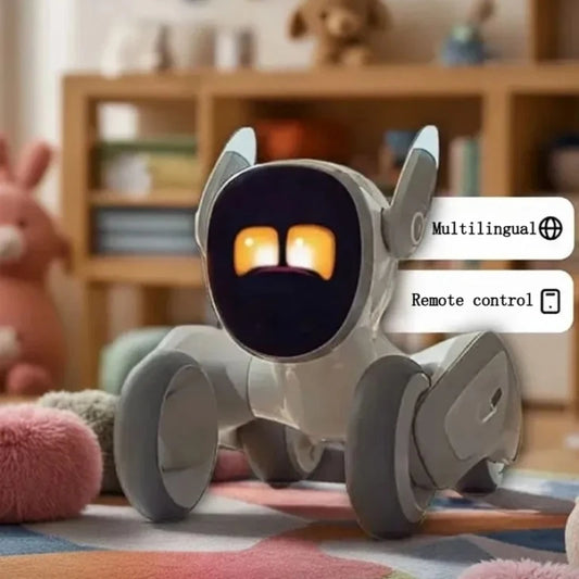 Aura Smart Pet Robot | AI Interactive,Gesture Control,Voice Commands,Home Monitoring,Multilingual Support,Children's Companion