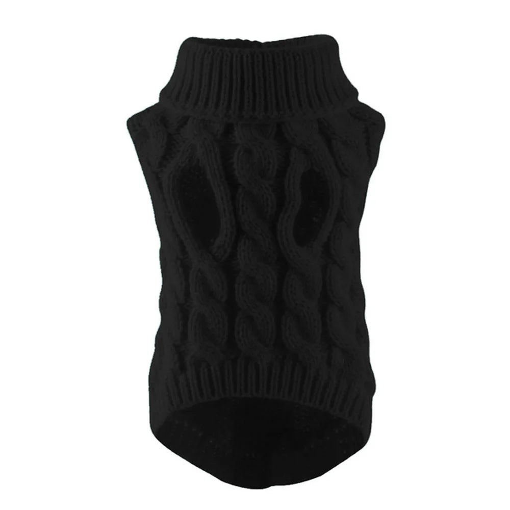 Classic Solid Chihuahua Puppy Dog Sweater for Small Dogs Winter Warm Pet Clothes Yorkshire Schnauzer Pullovers disfraz de perro