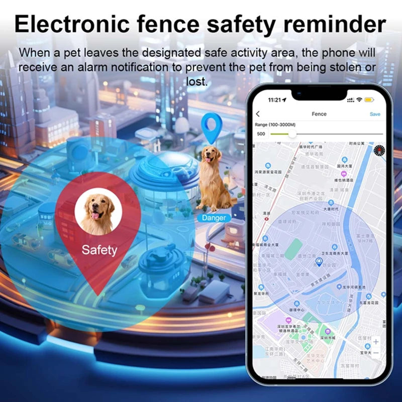 Pet GPS Tracker 4G LTE