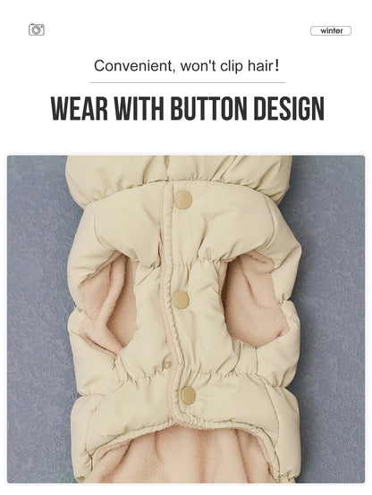 3 Layer Dog Winter Jacket
