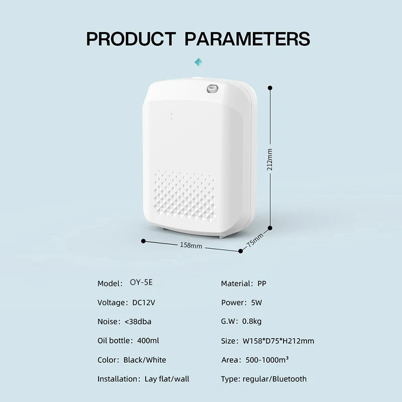 Bluetooth Aroma Diffuser 500m³