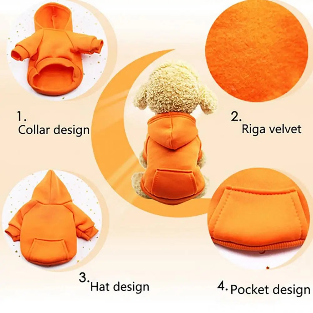 Winter Dog Hoodie Jacket
