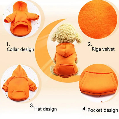 Winter Dog Hoodie Jacket