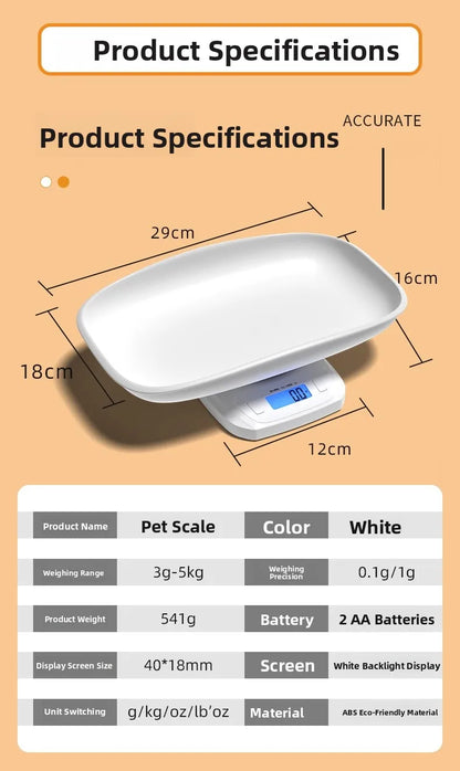 Pet Scale Digital Large Size
