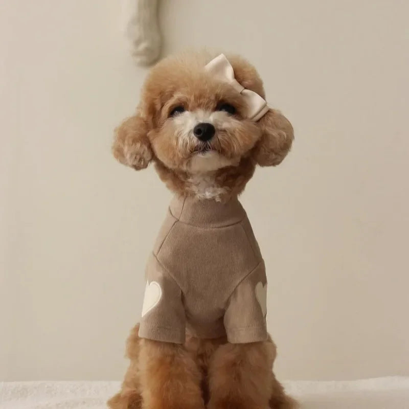 Warm Dog Hoodie Shirt