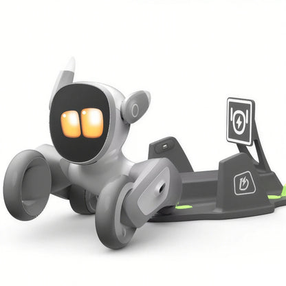 Aura Smart Pet Robot | AI Interactive,Gesture Control,Voice Commands,Home Monitoring,Multilingual Support,Children's Companion