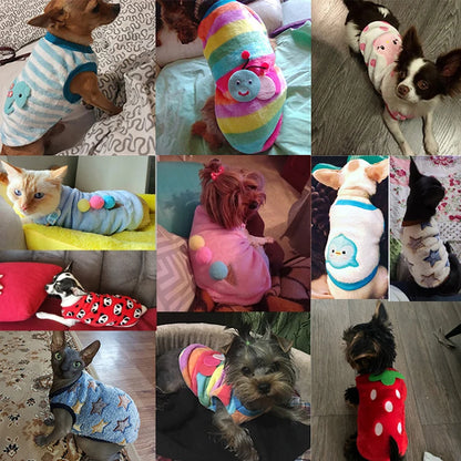Winter Dog Vest for Small Dogs