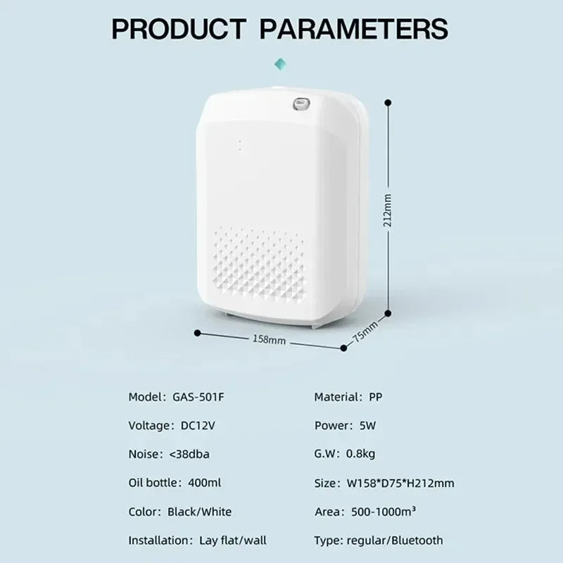Bluetooth Aroma Diffuser 500m³