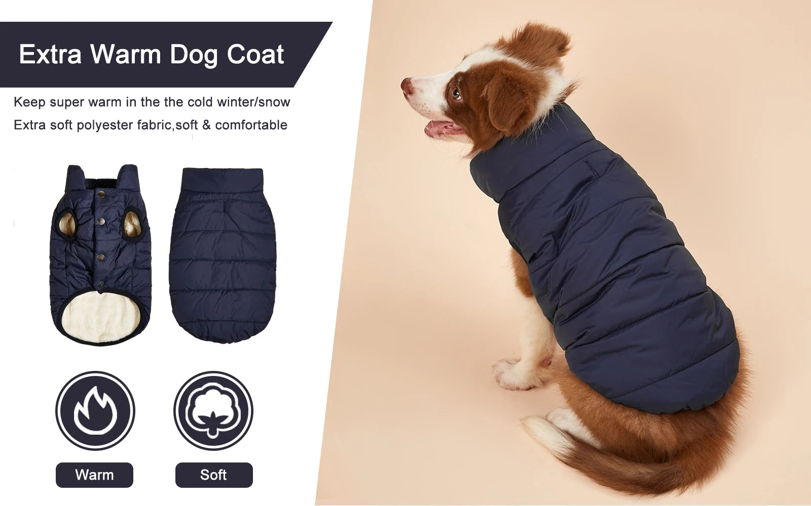 Winter Dog Coat Clothes