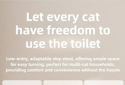 Aura 78L Self Cleaning Cat Litter Box Fully Enclosed Automatic Cat Sand Box App Control Extra Large Space Smart Pet Toilet Tray