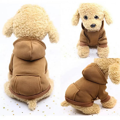 Winter Dog Hoodie Jacket