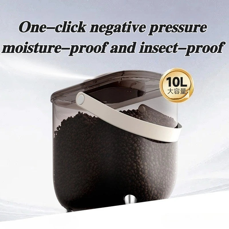 Vacuum Pet Food Storage Container