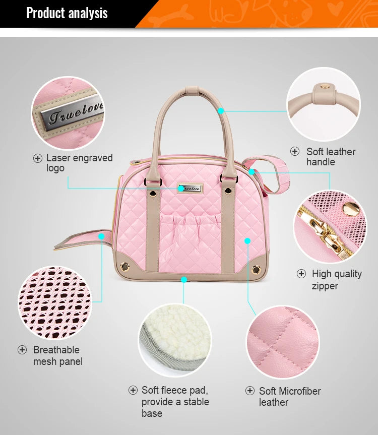 Aura  Fashion Pet Carrier Handbag Out of Portable Bag Space Cabin Hug Cat Dog Artifacts Out Bag Backpack Pet Box Cage TLX6971