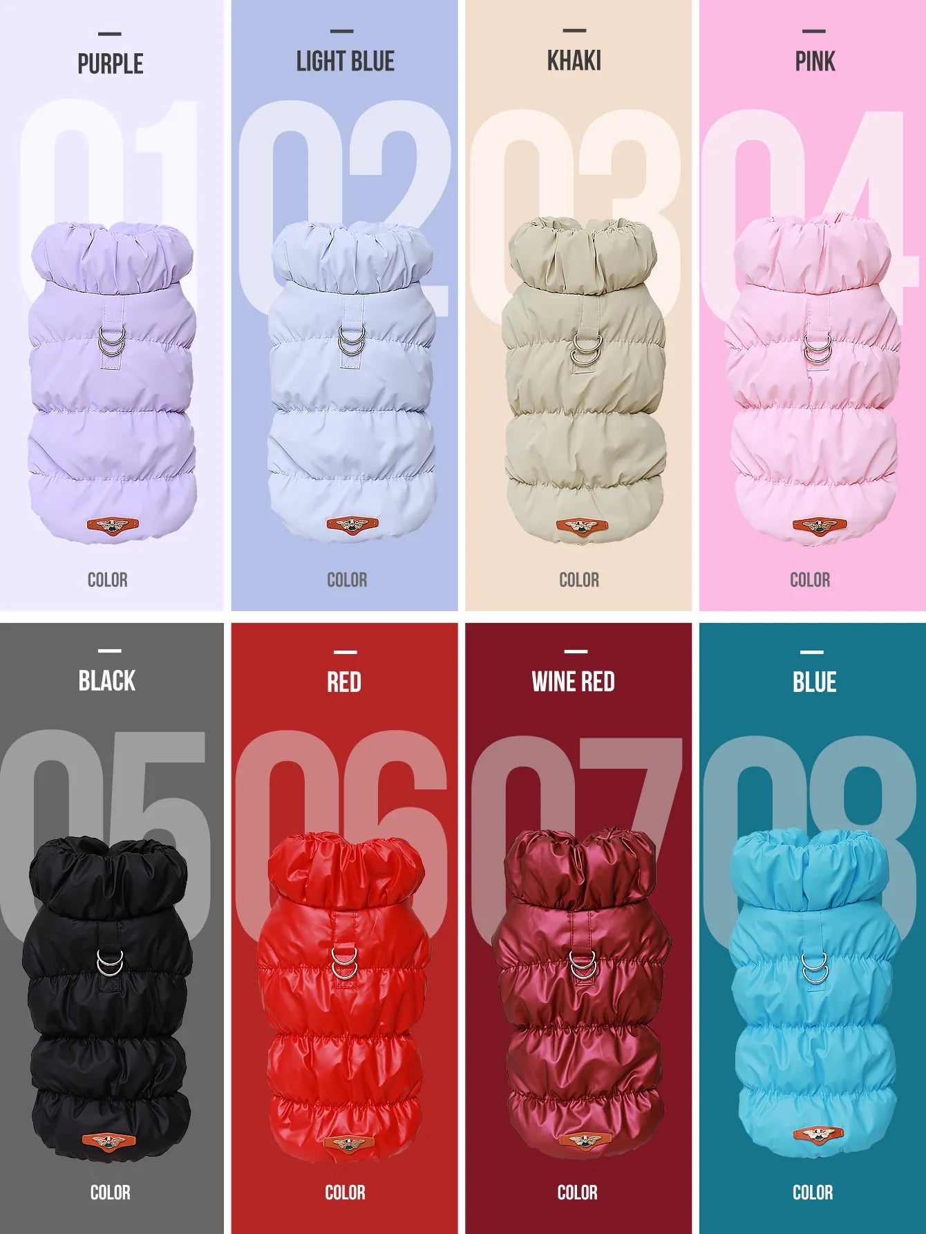 3 Layer Dog Winter Jacket