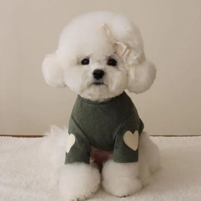 Warm Dog Hoodie Shirt