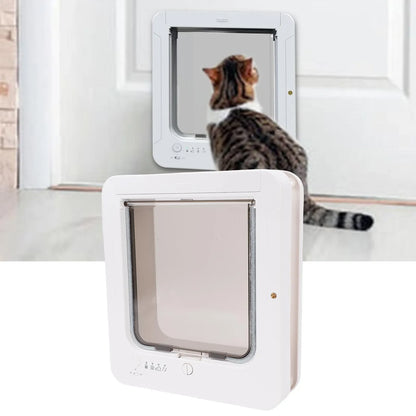 Aura Collar Cat Door Smart Cat Door Automatic Sensing with Collar Activated Easy Installation Pet Door for Home Smart Cat Door