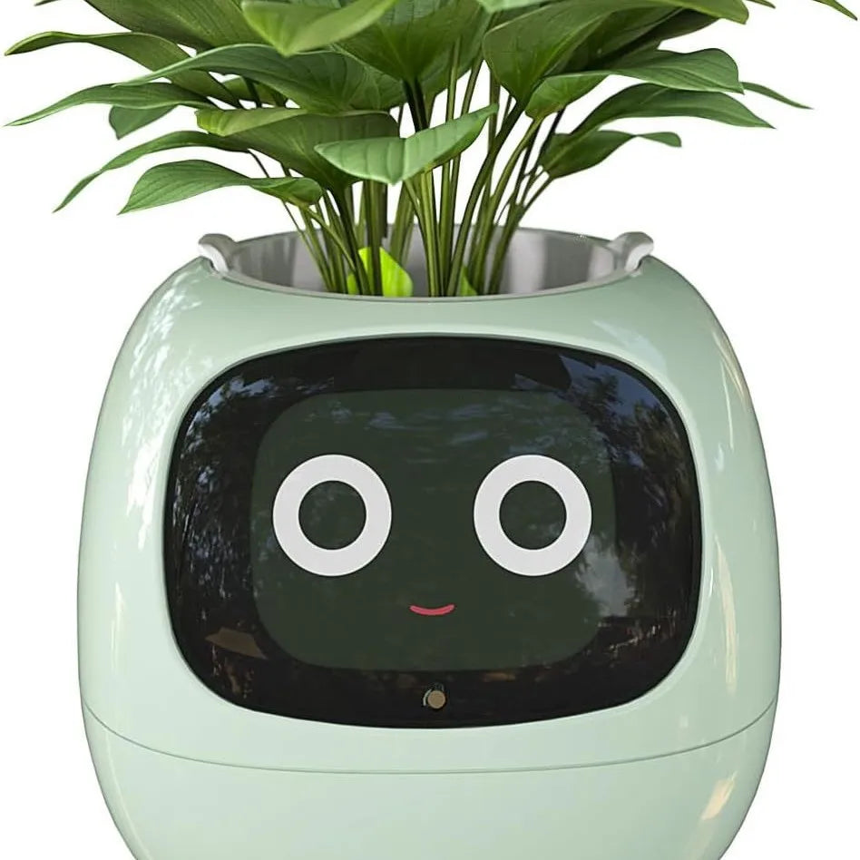 Aura Intelligent Planter Electronic Pet Emotional Interactive Automatic Monitoring Temperature and Humidity Creative Plant Pot Gi