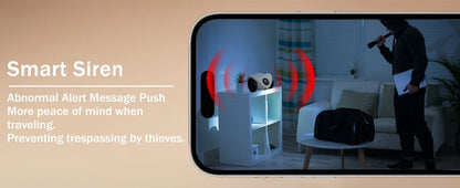 Aura Pet Camera Treat Dispenser, Movable Robot Cam for Dogs Cats, 1080P Indoor Security, 2-Way Talk, 2.4GHz WiFi Only