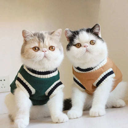Winter Cat and Dog Sweater