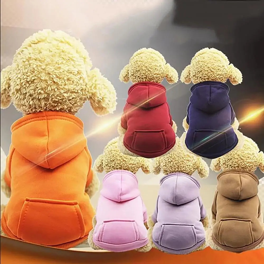 Winter Dog Hoodie Jacket