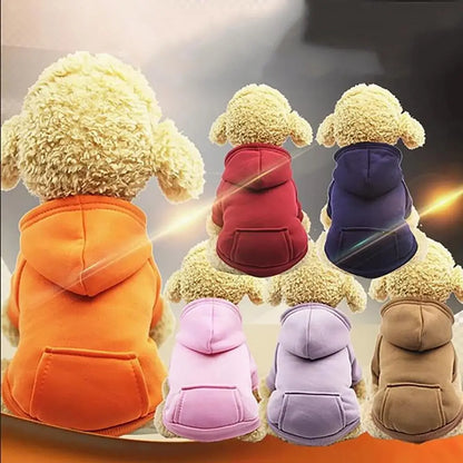 Winter Dog Hoodie Jacket