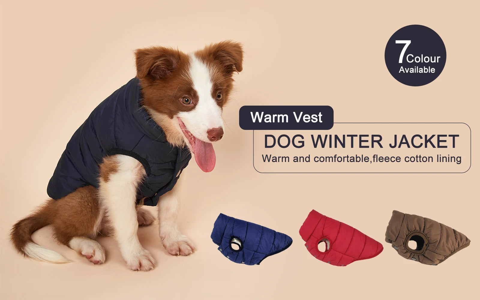Winter Dog Coat Clothes