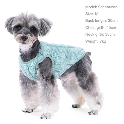 Fleece Warm Dog Vest