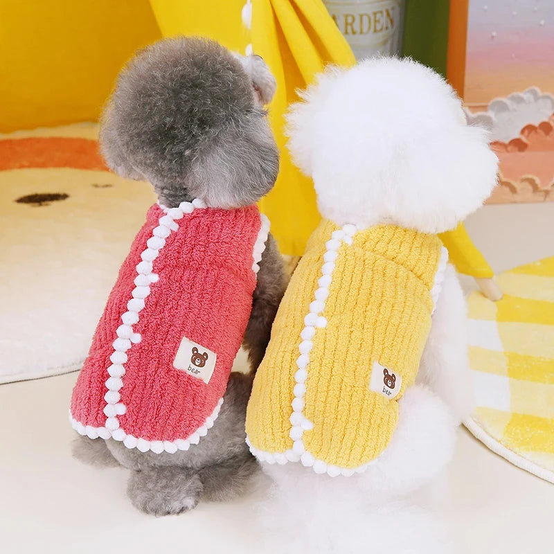 Winter Fleece Dog Coat