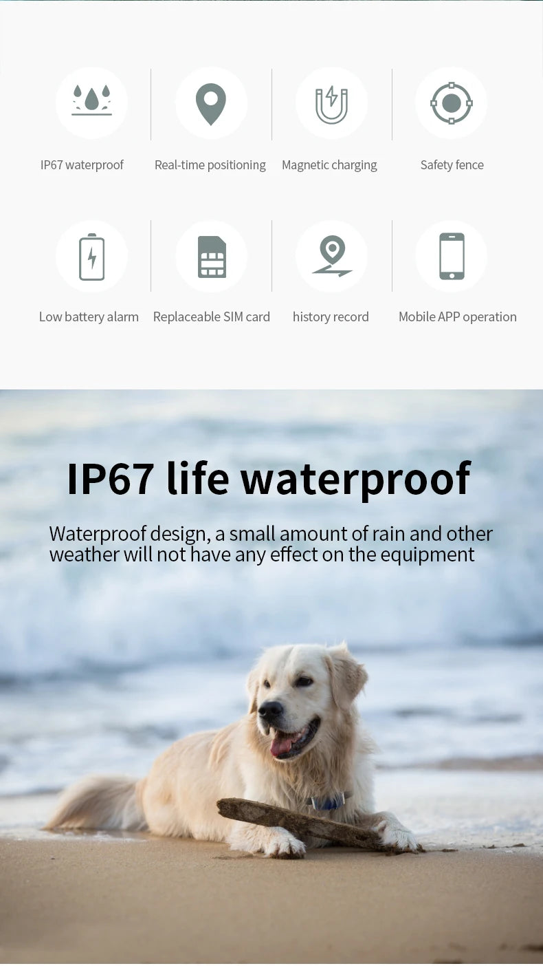 Pet GPS Tracker Collar