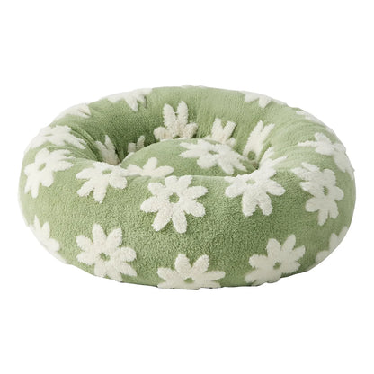 Sky Clouds Small Dog Kennel Cute Dog Bed For Pet Washable Puppy Beds Cozy Rectangle Orthopedic Pet Sofa Shaggy Plush Slip Bottom