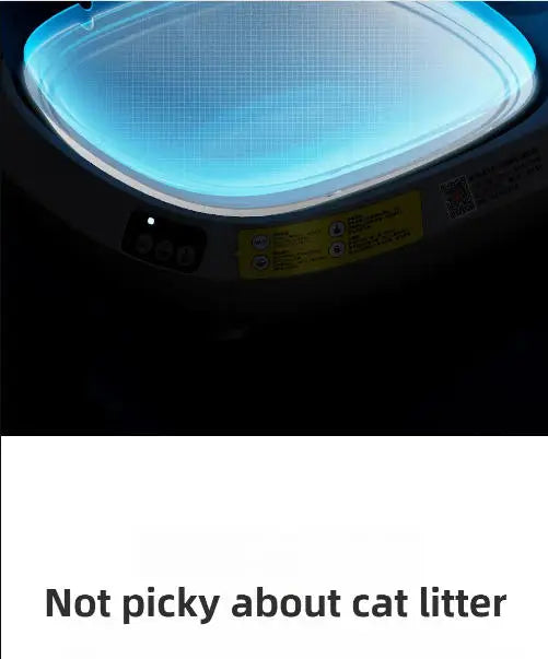 Aura 78L Self Cleaning Cat Litter Box Fully Enclosed Automatic Cat Sand Box App Control Extra Large Space Smart Pet Toilet Tray