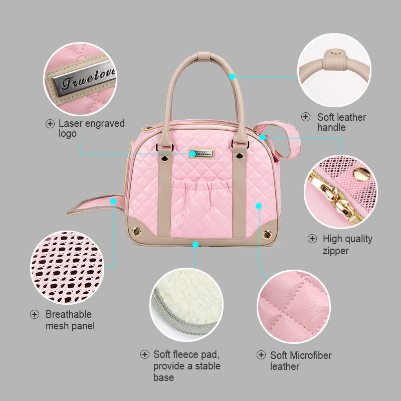 Aura  Fashion Pet Carrier Handbag Out of Portable Bag Space Cabin Hug Cat Dog Artifacts Out Bag Backpack Pet Box Cage TLX6971