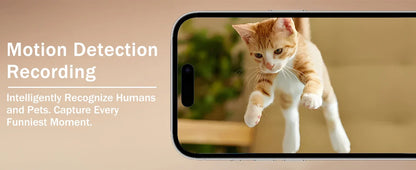 Aura Pet Camera Treat Dispenser, Movable Robot Cam for Dogs Cats, 1080P Indoor Security, 2-Way Talk, 2.4GHz WiFi Only