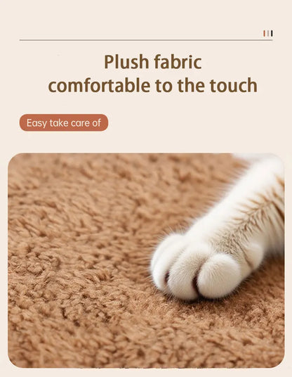 Agave Non-Shedding Cat Tree Vertical Scratching Post with Toy Self-Amusement Cat Toy Scratching Board for Small Cats