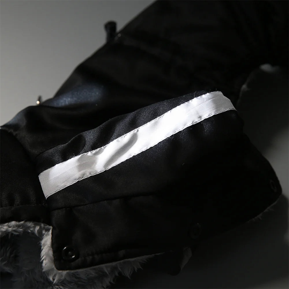 Thicken Warm Dog Jumpsuit Winter Pet Dogs Clothes for Chihuahua Coat Waterproof Hoodie Puppy Overalls Poodle Jacket Pet Apparel