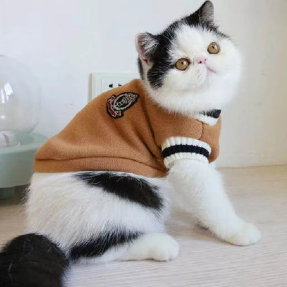 Winter Cat and Dog Sweater