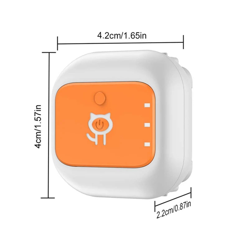 Aura Mini Pet GPS Tracker Global 4G LTE Smart Anti Lost Device with SOS Alert and Geo Fence History Route for Cats Dogs iOS Android