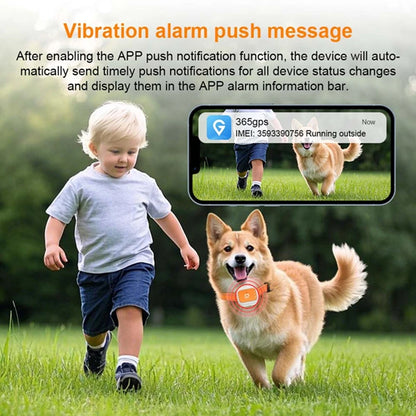Aura Mini Pet GPS Tracker Global 4G LTE Smart Anti Lost Device with SOS Alert and Geo Fence History Route for Cats Dogs iOS Android