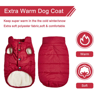 Winter Dog Coat Clothes