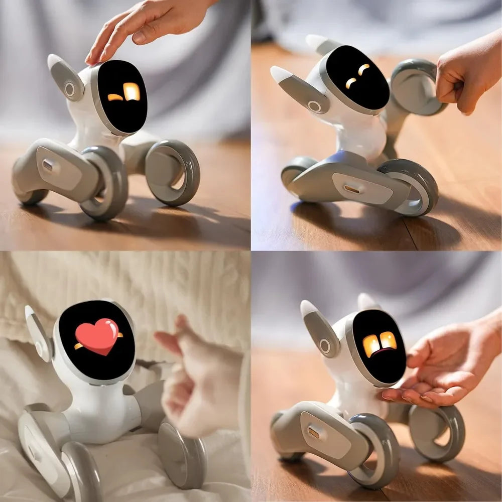 Aura Smart Pet Robot | AI Interactive,Gesture Control,Voice Commands,Home Monitoring,Multilingual Support,Children's Companion