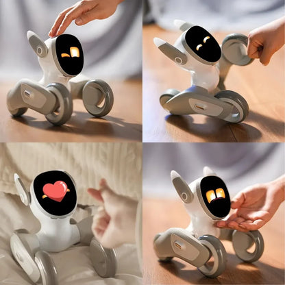 Aura Smart Pet Robot | AI Interactive,Gesture Control,Voice Commands,Home Monitoring,Multilingual Support,Children's Companion