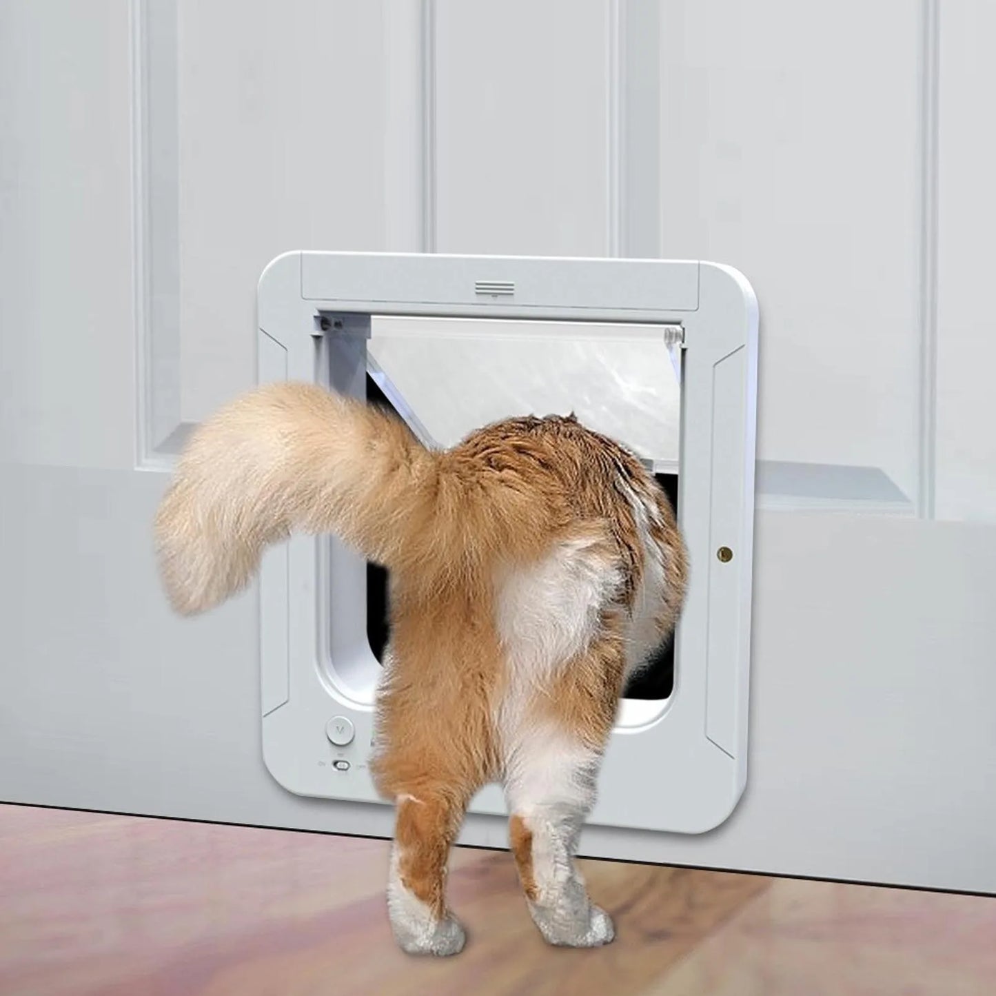 Aura Collar Cat Door Smart Cat Door Automatic Sensing with Collar Activated Easy Installation Pet Door for Home Smart Cat Door