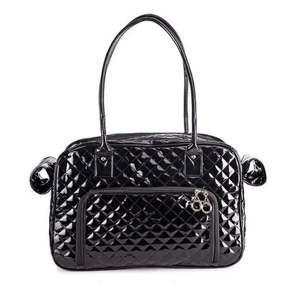 Aura Pet Carrier Bag Luxury Pu Leather Cat Dog Carrier Bag Pet Handbag Outdoor Travel Pet Shoulder Bag
