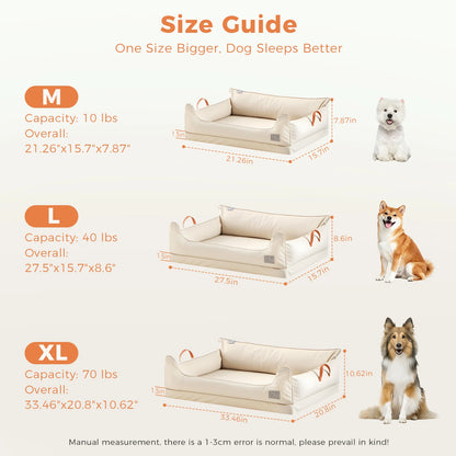 Large Dog Bed Leather Soft Plush Donut Snuggly Warm Cozy Pet Mat for Small to Extra Extra Large Dogs Rectangle Shape